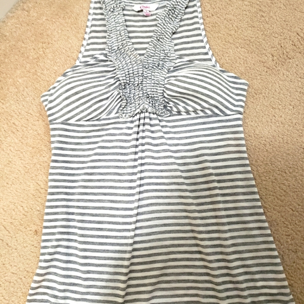 Summer Striped Top Size Medium